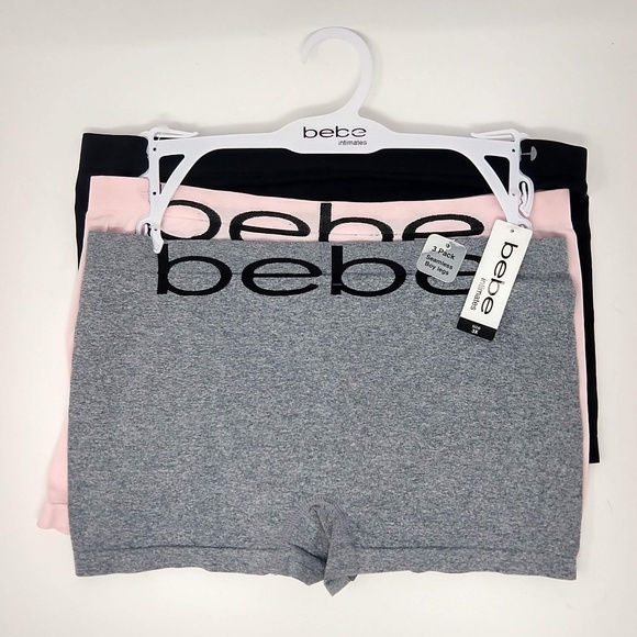 bebe Other - NWT bebe Seamless Boy Legs Panties 3-pack Size 3X